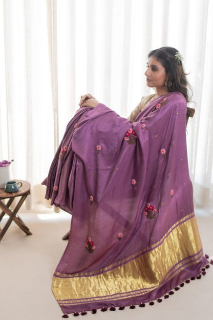 Sadabahar Gajji Silk Saree