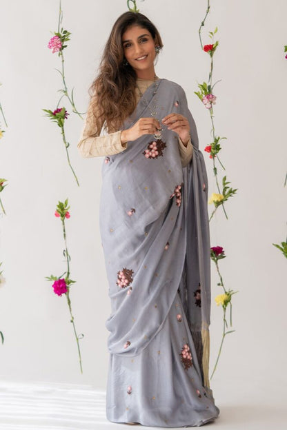 Manjari Gajji Silk Saree