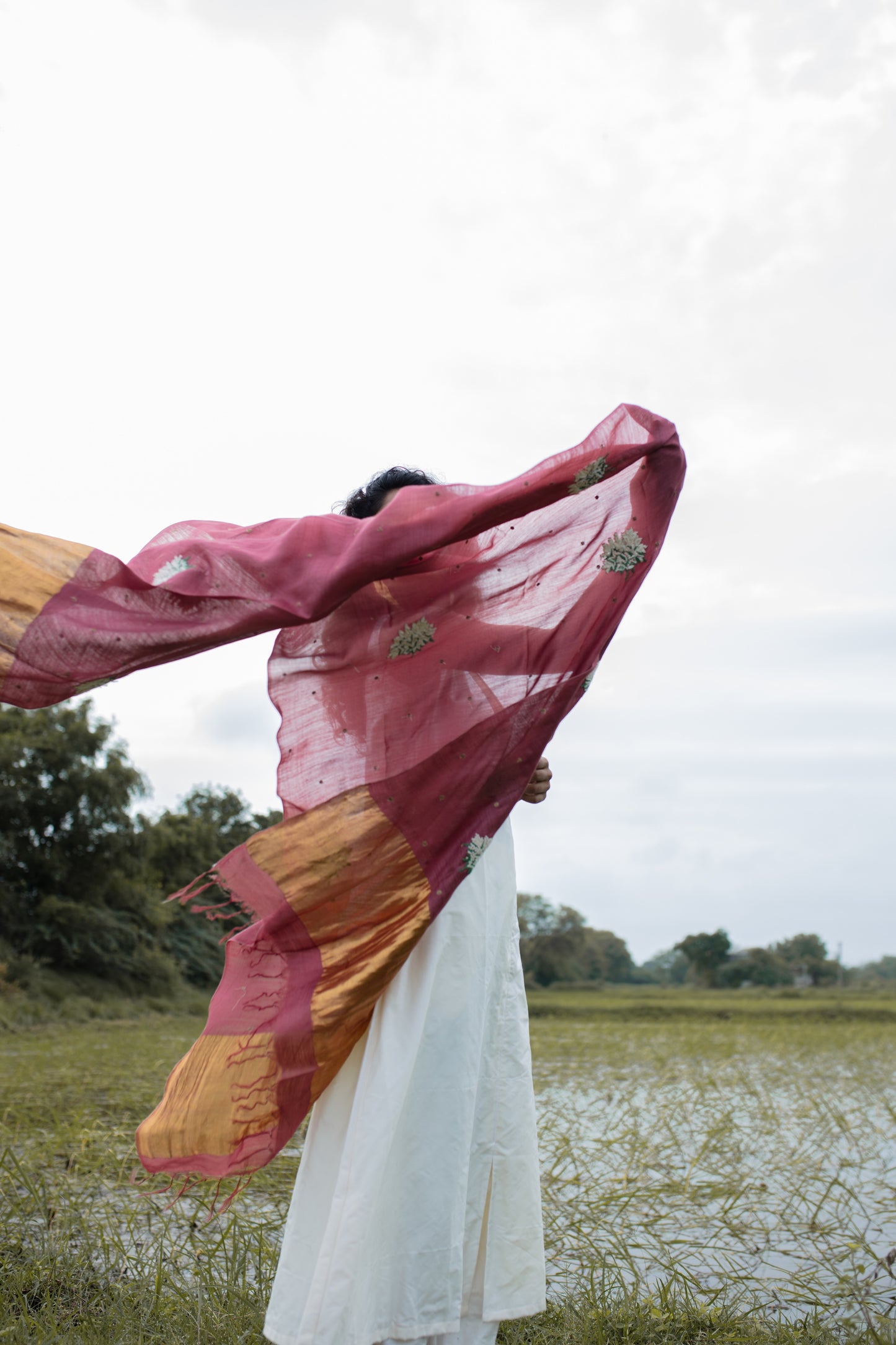 Bandipur Tassar Silk Duppatta