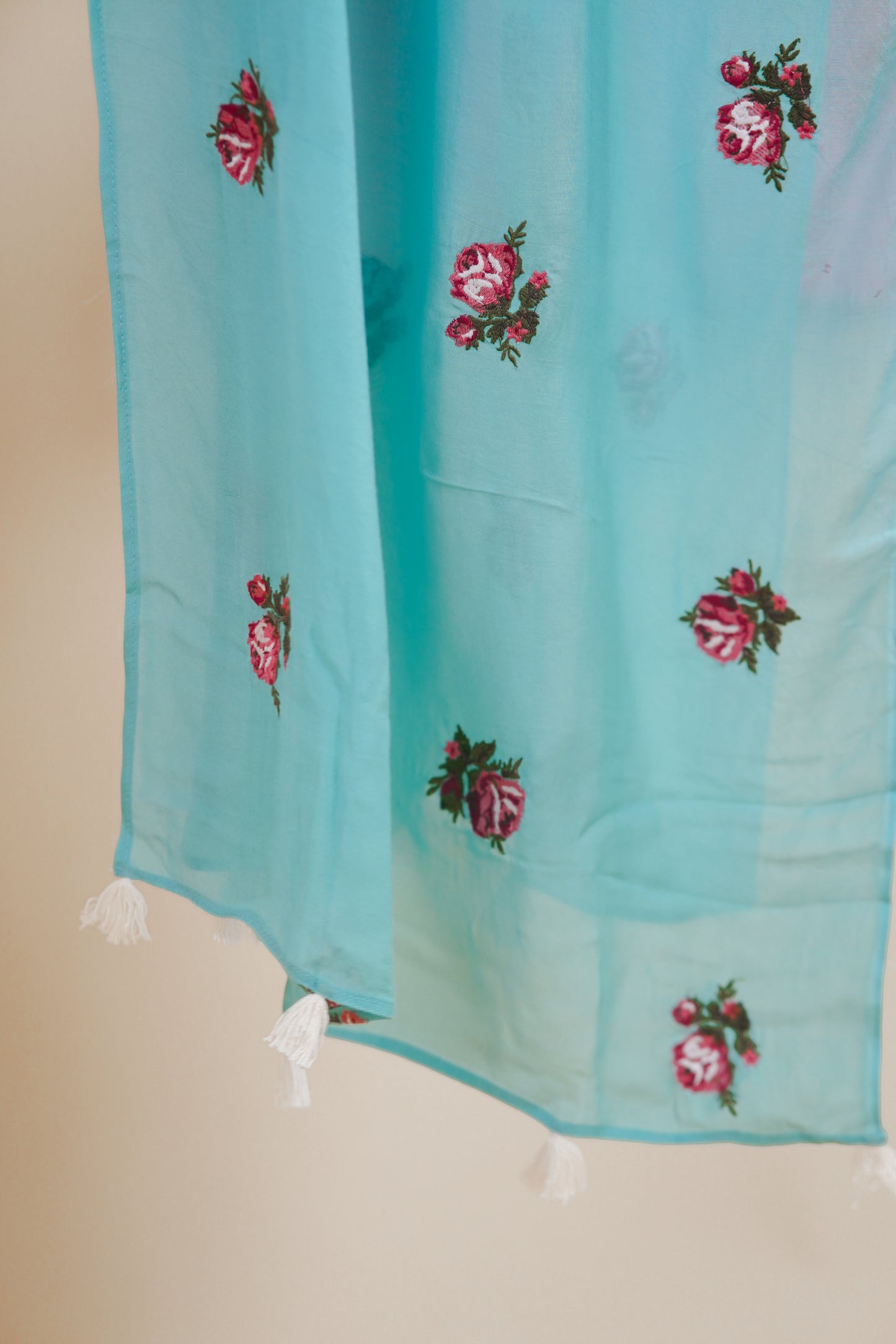 OCEAN BREEZE SHRUB ROSE SCARF