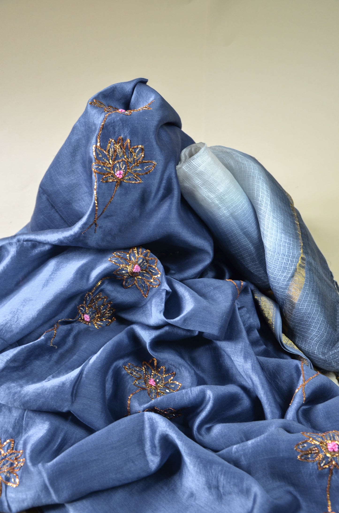 Magnolia Chanderi fabric & Duppatta Combo Set