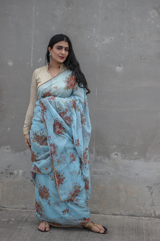 Firdaus Kota Cotton Saree