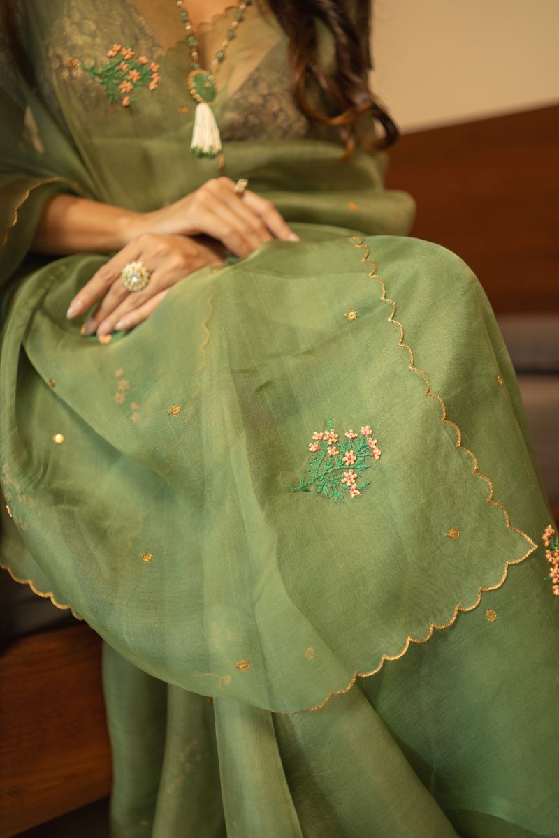 Vanmala Organza Saree