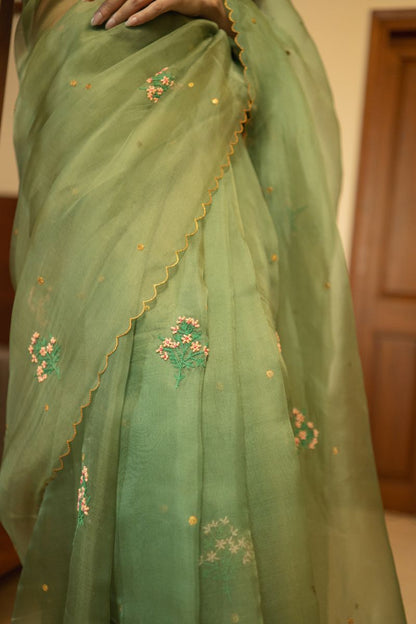 Vanmala Organza Saree