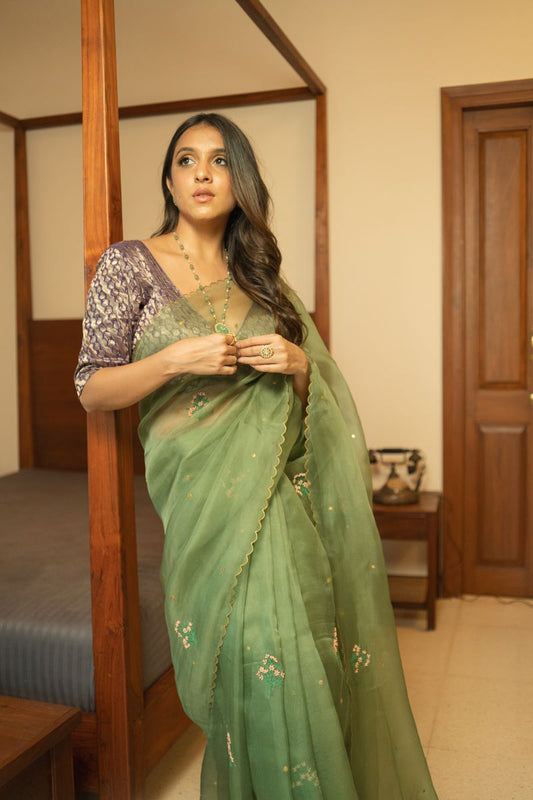 Vanmala Organza Saree