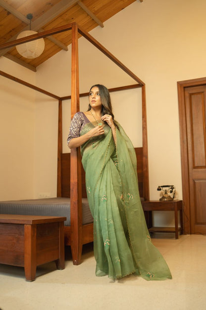 Vanmala Organza Saree