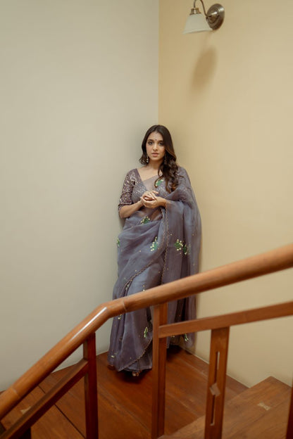 Aakashi Organza Saree