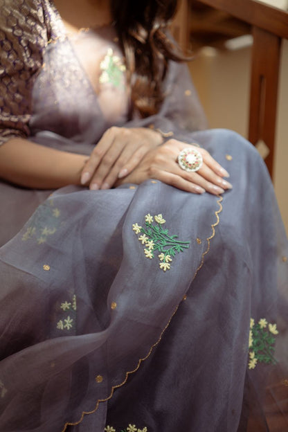 Aakashi Organza Saree