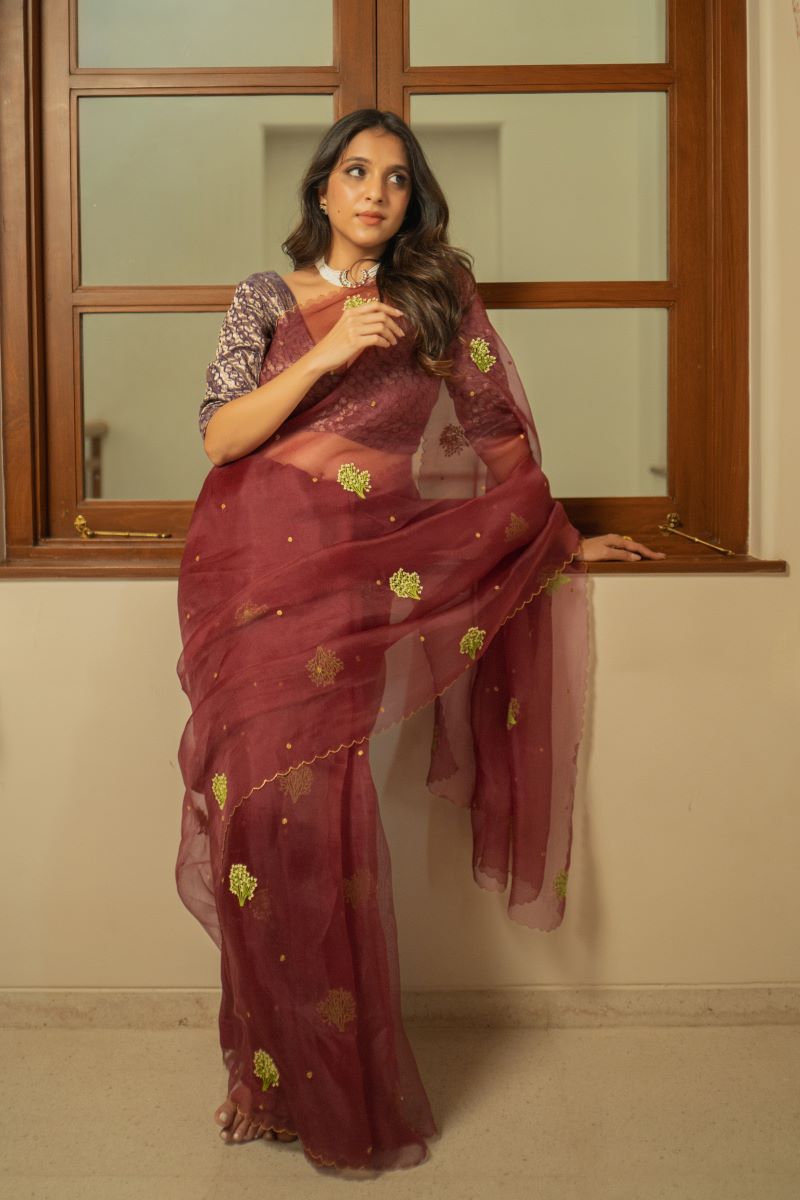 Ratna Organza Saree