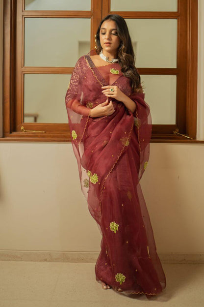 Ratna Organza Saree