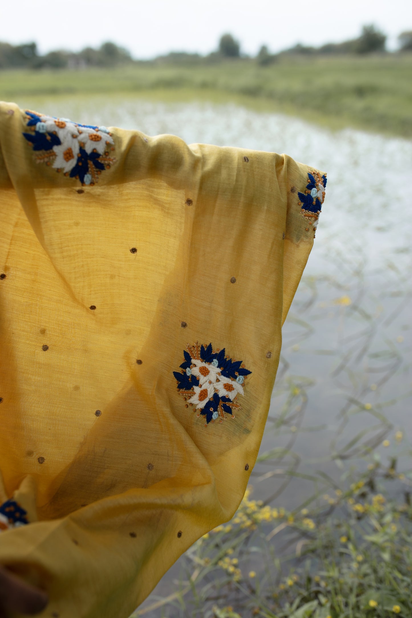 Kaziranga Tassar Silk Duppatta