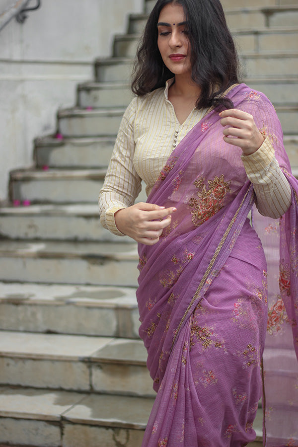 Sabah Kota Cotton Saree