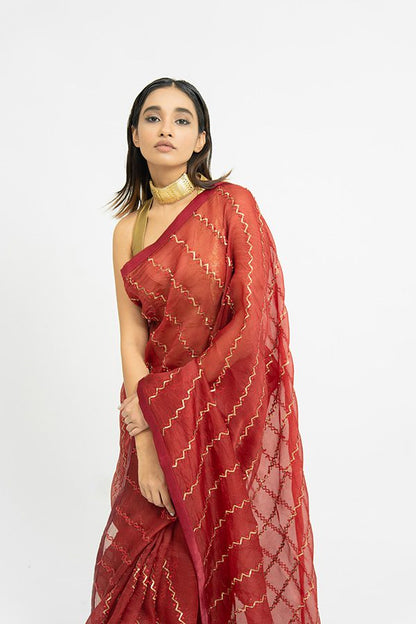 Sybil Organza Saree