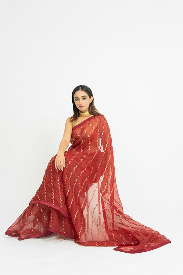 Sybil Organza Saree