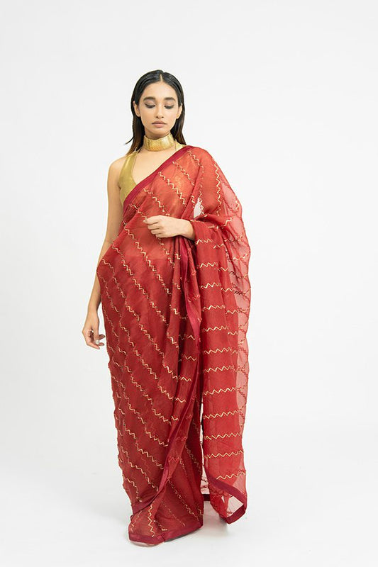 Sybil Organza Saree