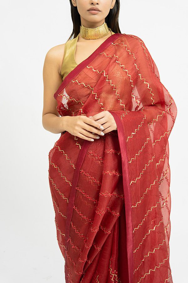 Sybil Organza Saree